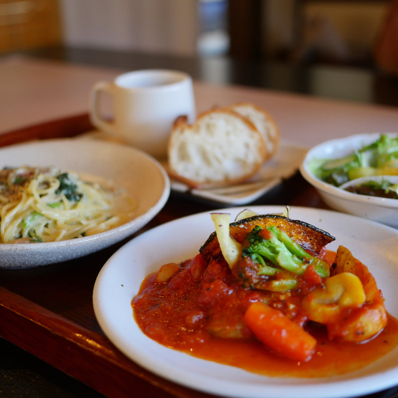 ハーフ&ハーフランチ(修善寺no洋食屋)