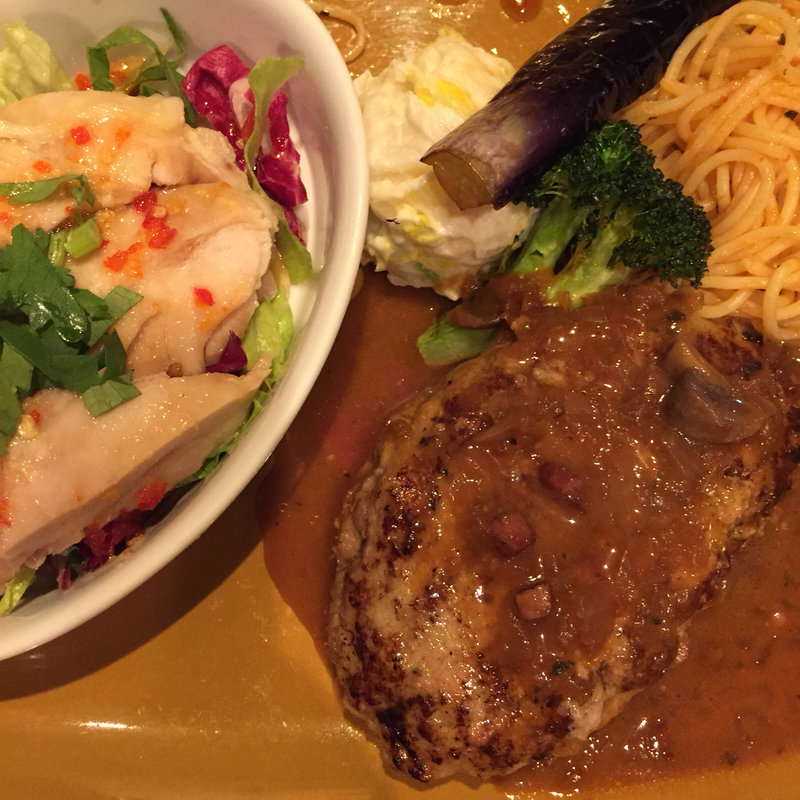 《平日ランチタイム限定》ランチコンビ(俺のハンバーグ山本恵比寿)