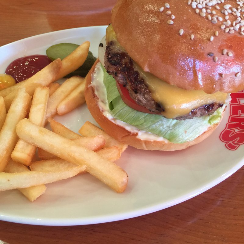 テリヤキバーガー(ブラザーズ 新富町店)