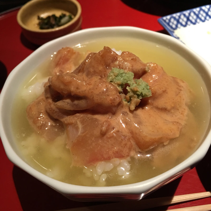 鯛茶漬け(くろぎ （【旧店名】湯島 一二一）)