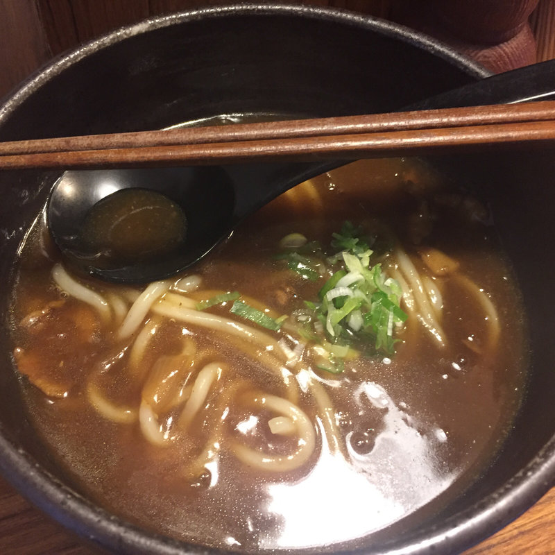 カレーうどん（ご飯付き）(うどん・そば 慶屋)