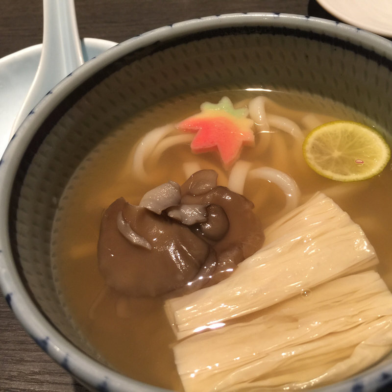 湯葉うどん(にぎり長次郎 宝ヶ池店 )