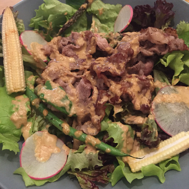 ビーフサラダプレート(ワイン食堂 祖師谷 オクノカド)