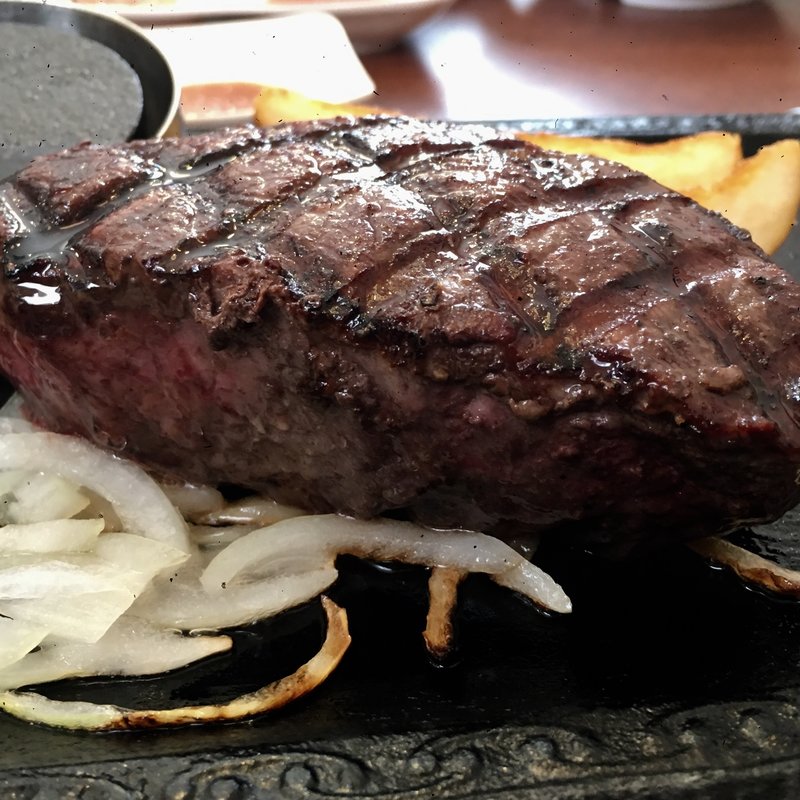 厚切りミスジステーキ　225g(ステーキガスト 天白保呂町店)