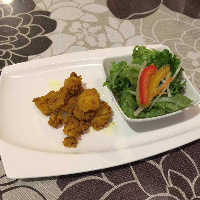 サブジとミニサラダ(キッチンシャンティ （Kitcen Shanti）)