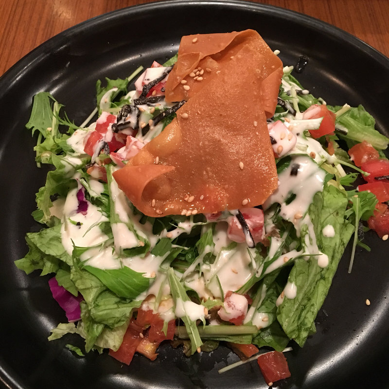 和風シーザーサラダ(TOKYO PEOPLE'S CAFE 駒沢店)