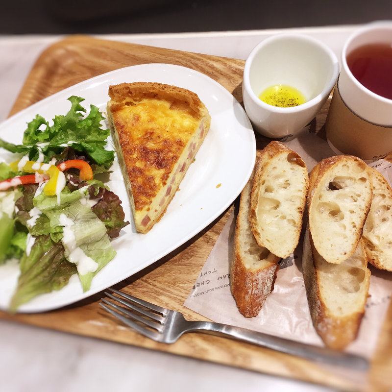 キッシュセット(ゴントラン シェリエ 福岡パルコ店 （GONTRAN CHERRIER）)