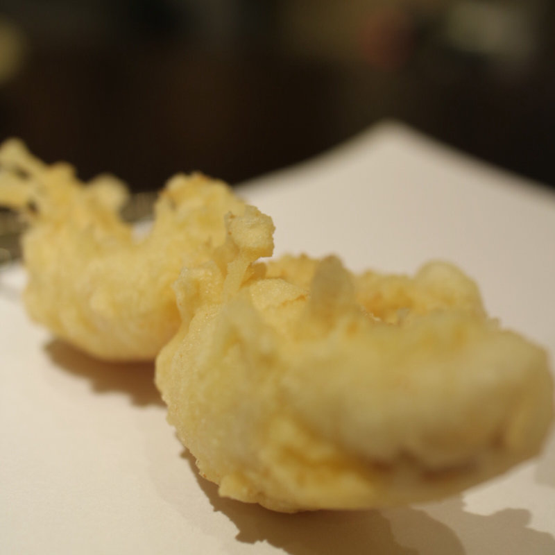 フグの白子天ぷら(天政 羽田空港店)