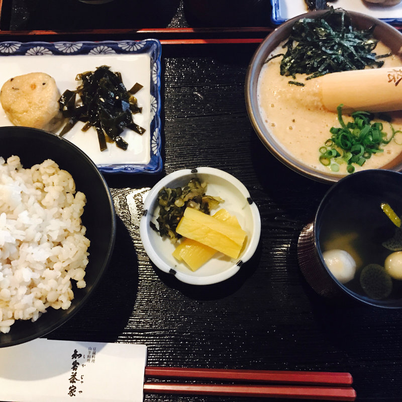 麦とろ御膳(知客茶家 （しかぢゃや）)