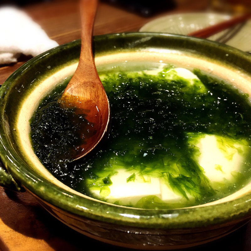 自家製あおさ豆腐(鹿児島県霧島市 塚田農場 中目黒店)