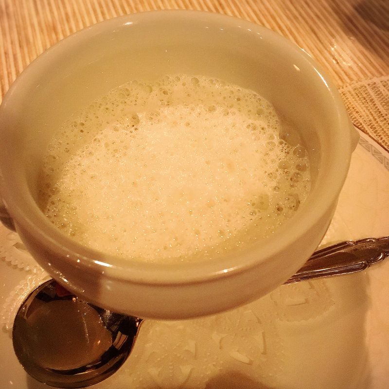 グリーンピースのポタージュ(KITCHEN ぬまた （キッチンヌマタ）)