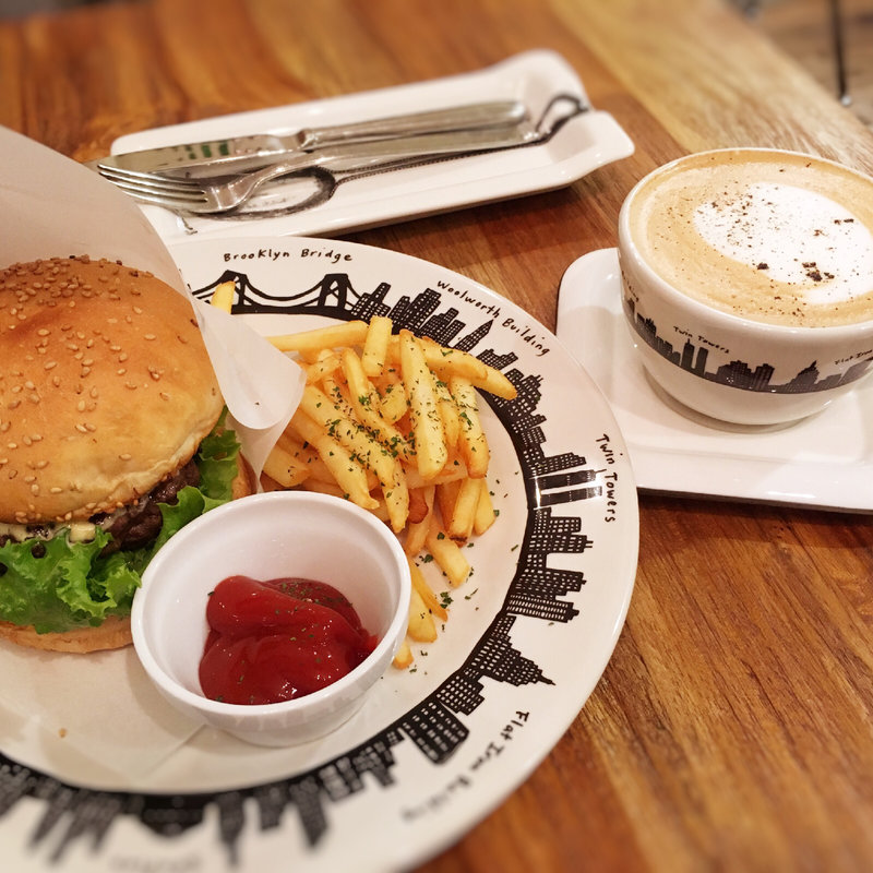 バーガーAセット(FITZ CAFE)