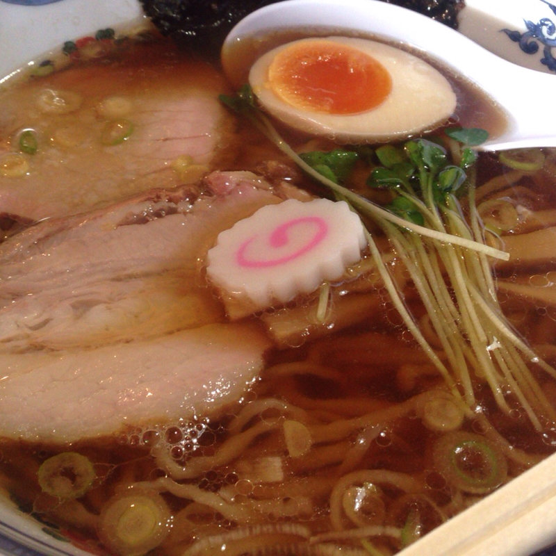 中華そば 半熟煮玉子入り(中華そば いがらし)