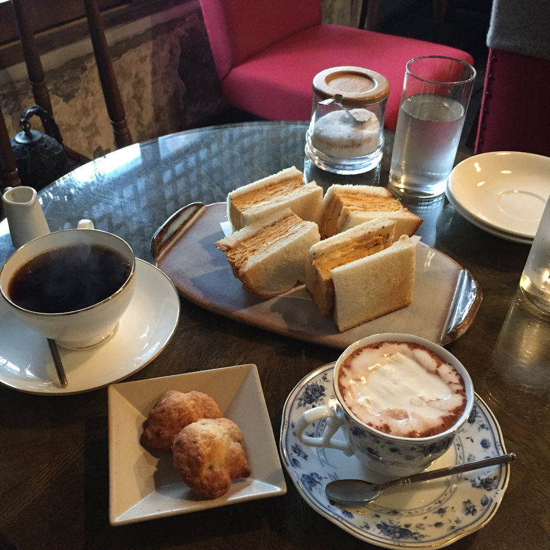 こだわり卵の厚焼きトーストサンド(karo 馥郁焙煎工房 )