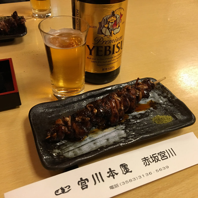 肝焼き(宮川本廛 赤坂宮川)