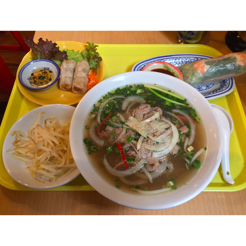 B牛肉しゃぶしゃぶフォーセット(ベトナミング)