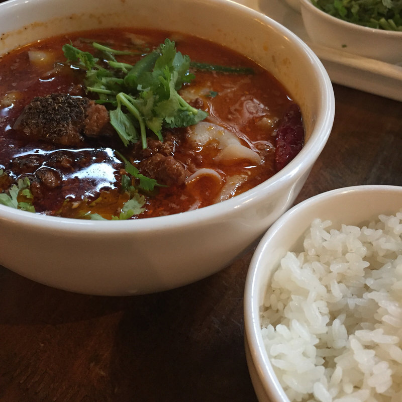 本場激辛っ！マーラー麺！！(西安刀削麺酒楼 三田店)