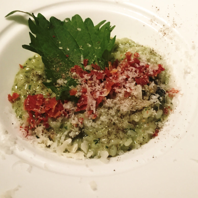 牡蠣と大葉のリゾット(オストレア 赤坂見附店 （Ostrea）)