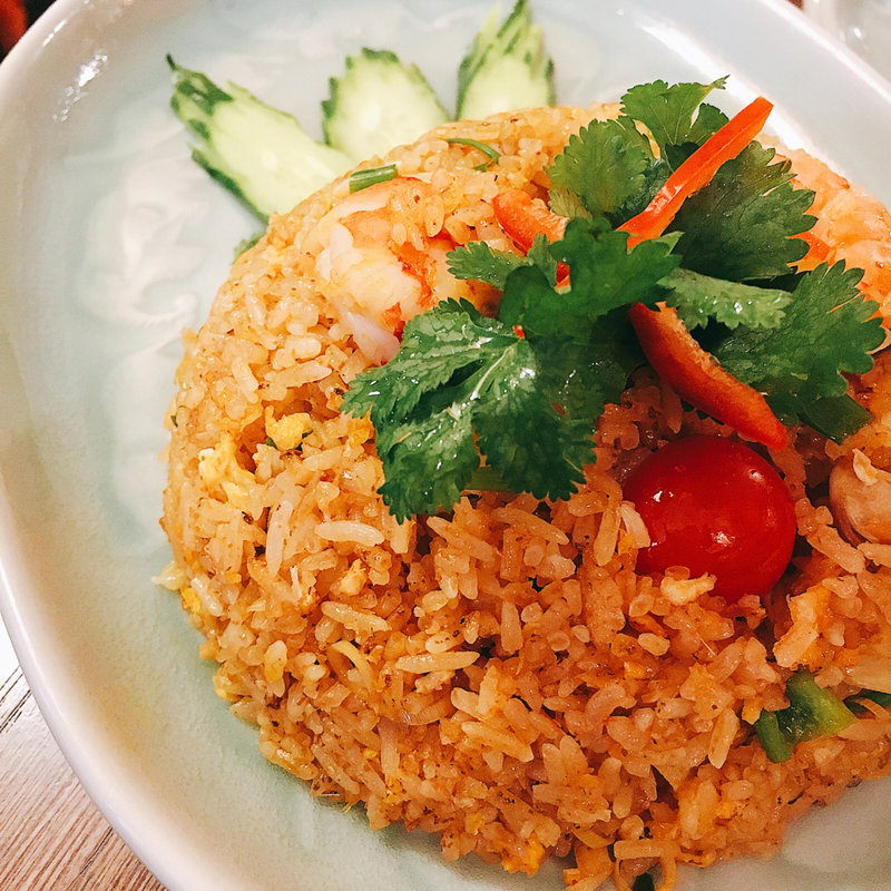 カオパットトムヤム  トムヤム味のチャーハン(クルン・サイアム 自由が丘店)