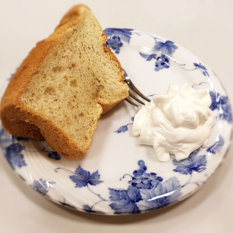 シフォンケーキセット(喫茶レストラン オアシス)