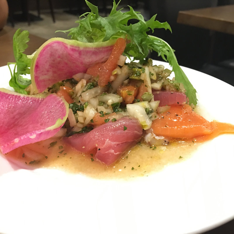 本日のカルパッチョ ～ 三種盛り合わせ ～(酒場～ル DEN （サカバ～ル デン）)