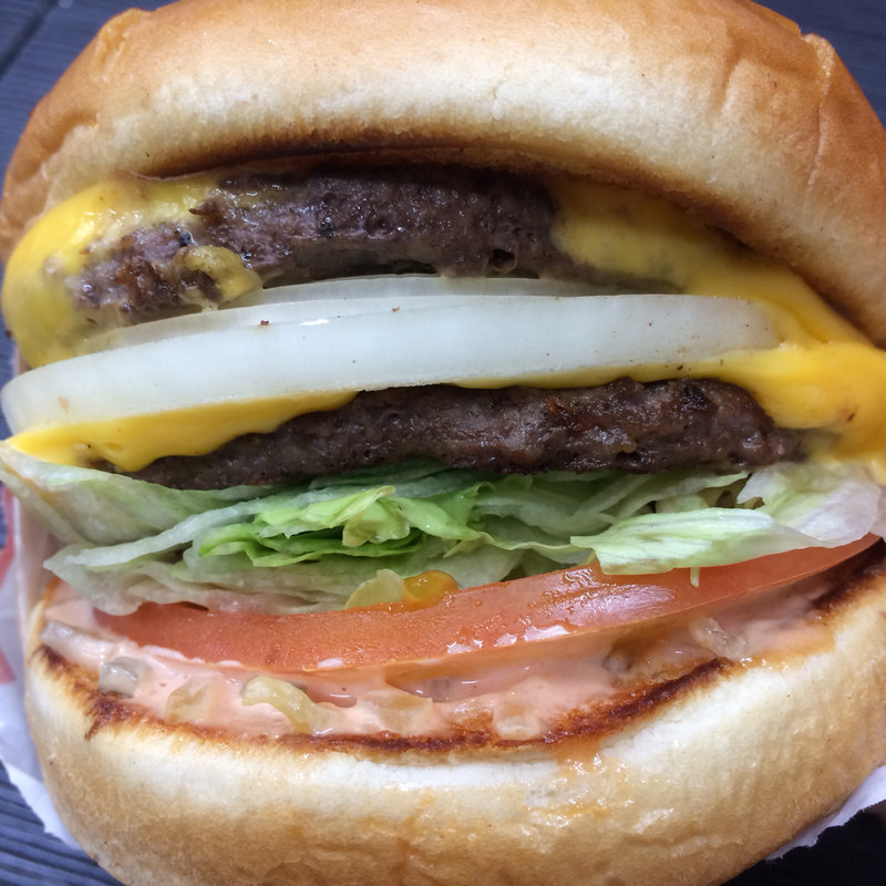 ダブルチーズバーガー(In-N-Out Burger)