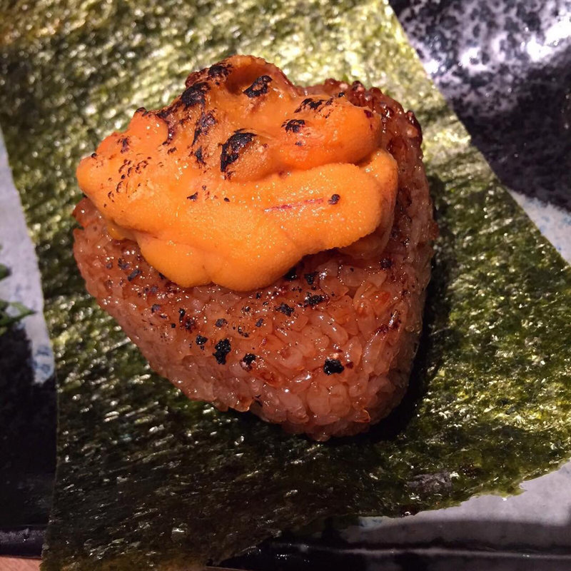 焼き雲丹おにぎり