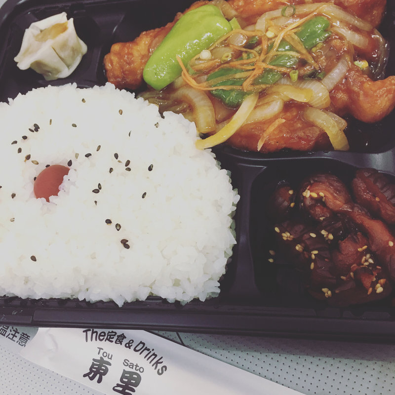 酢豚弁当(The 定食&Drinks 東里)