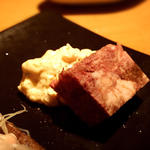 和牛のコンビーフとインカのめざめのポテトサラダ(CUJORL)