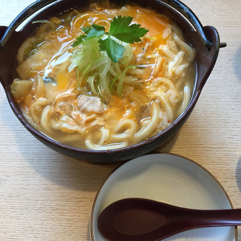 キムチおじやうどん(太閤うどん （たいこううどん）)