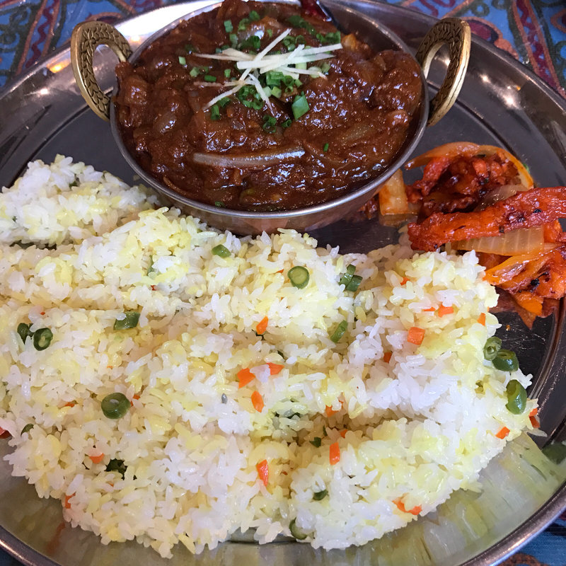 マトンハイドラバディ(インド料理SURYA)