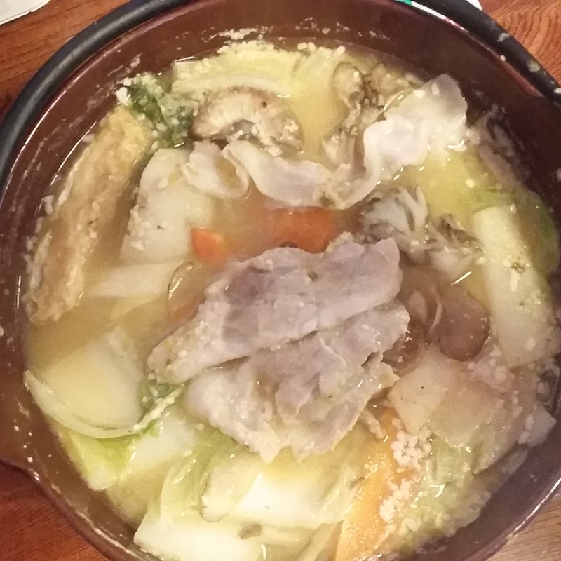 黄金ほうとう　信玄どり入り(御食事処 歩成 )