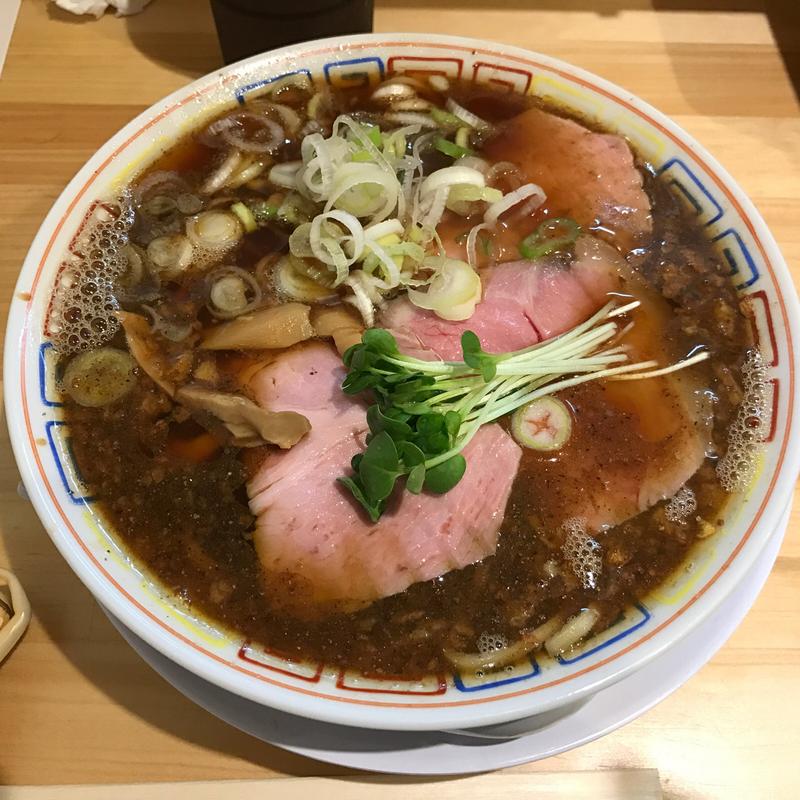 サバ醤油そば(サバ６製麺所)