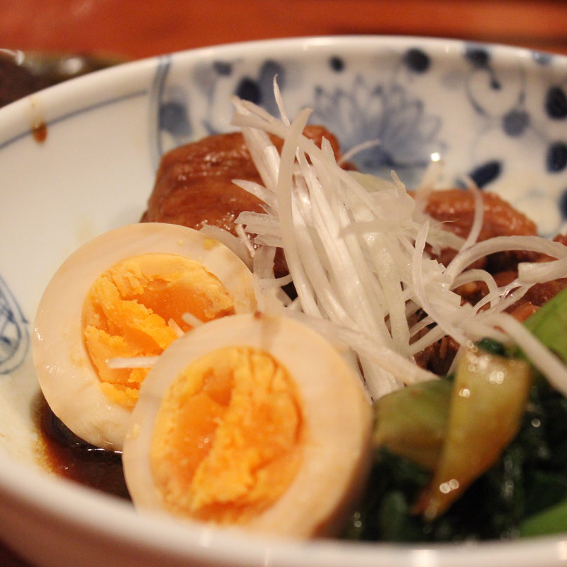 豚バラの味噌角煮(やきとん酒場 新橋とら八)