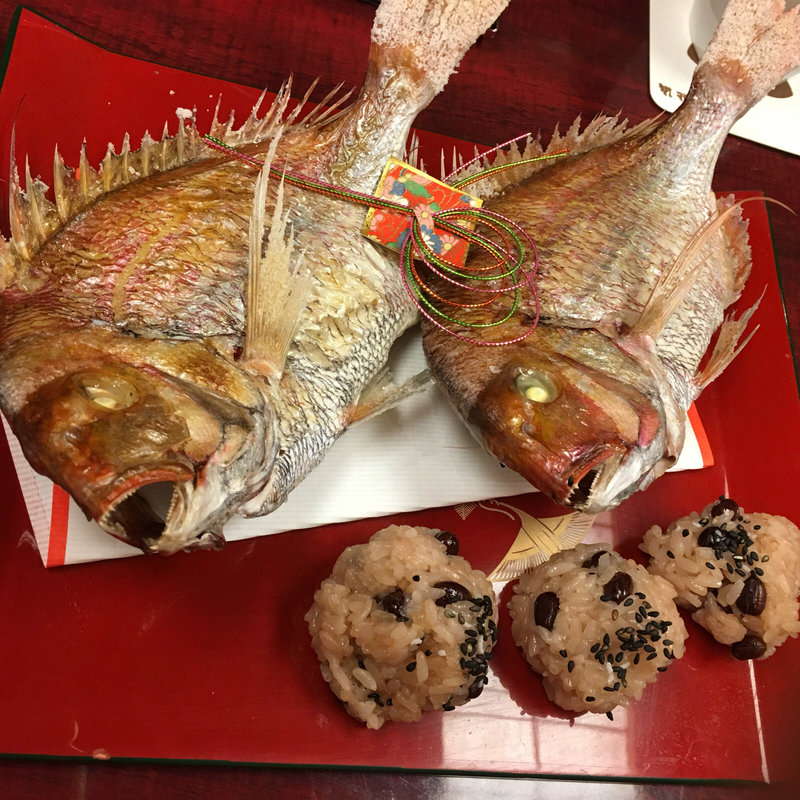 鯛 尾頭付き(人形町 北浜 総本店)