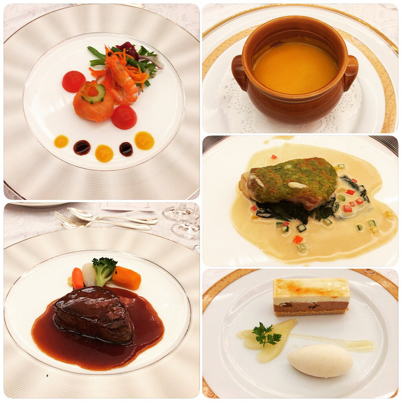 ディナーコース(シェラトン都ホテル大阪 )