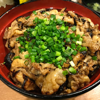鶏皮丼(幸丼 東京品川 （コウドン）)