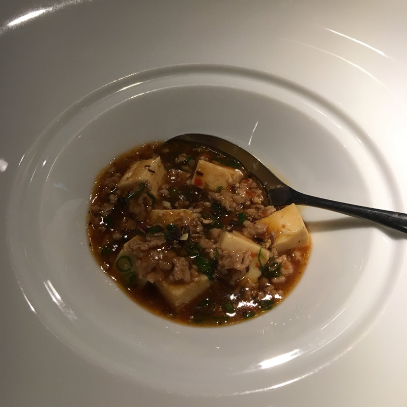 四川麻婆豆腐(道頓堀てっぱんステーキ豊島家)