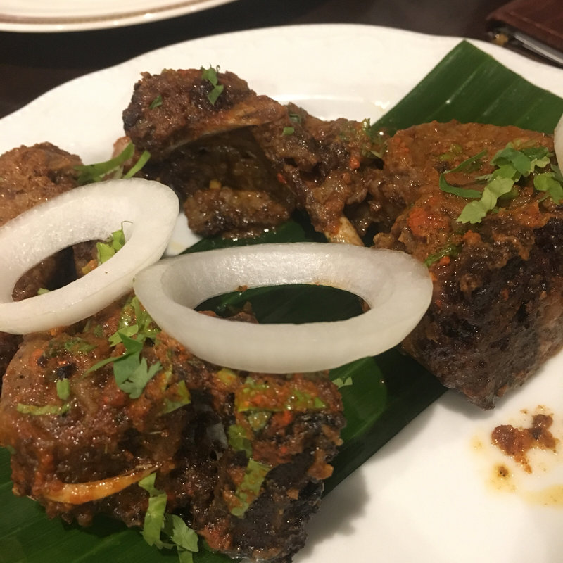 ラムチョップ(カーンケバブビリヤニ （Khan kebab biryani）)