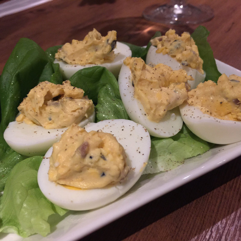 アンチョビたまご(WINE BAR LUCE)