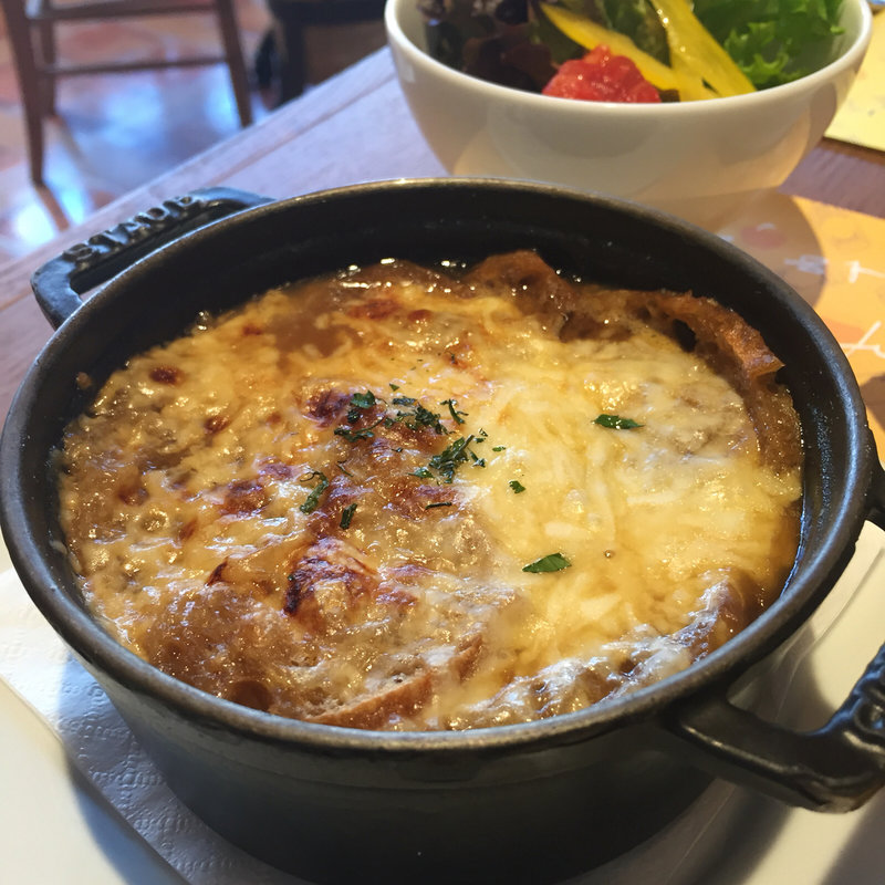 オニオングラタンスープセット(ロクシタンカフェ渋谷店)