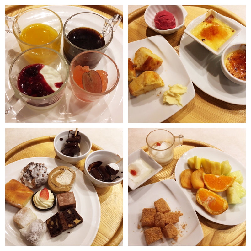 秋のデザートビュッフェ(太陽の皿)