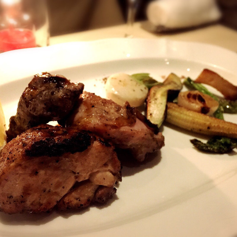 大山鶏のロースト(ゼックス代官山)