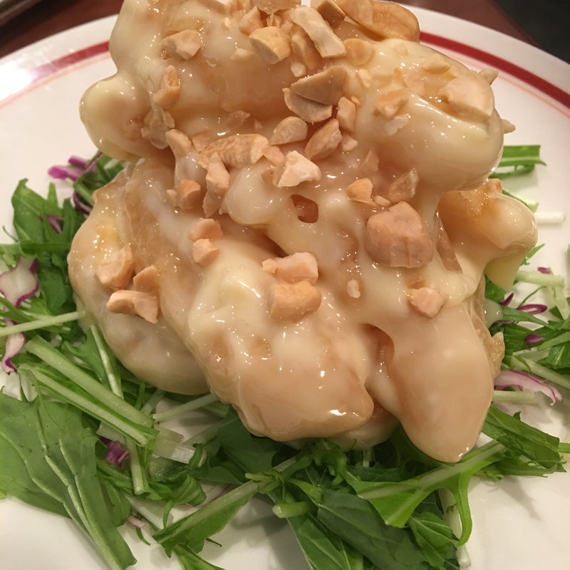 海老のマヨネーズ和え(筑紫楼 八重洲店 頂上麺)