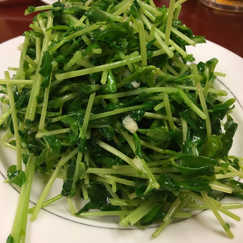 トウミョウの炒め(中国料理東順永 （チュウゴクリョウリトウジュンエイ）)