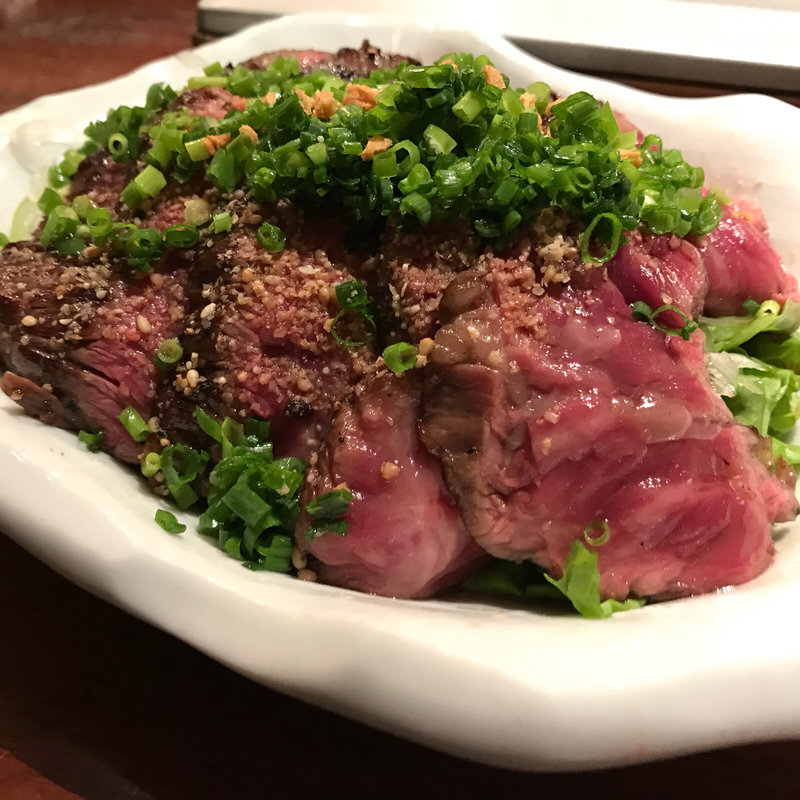 和牛ぶっかけポン酢(ちゃんこ芝松 中目黒店)