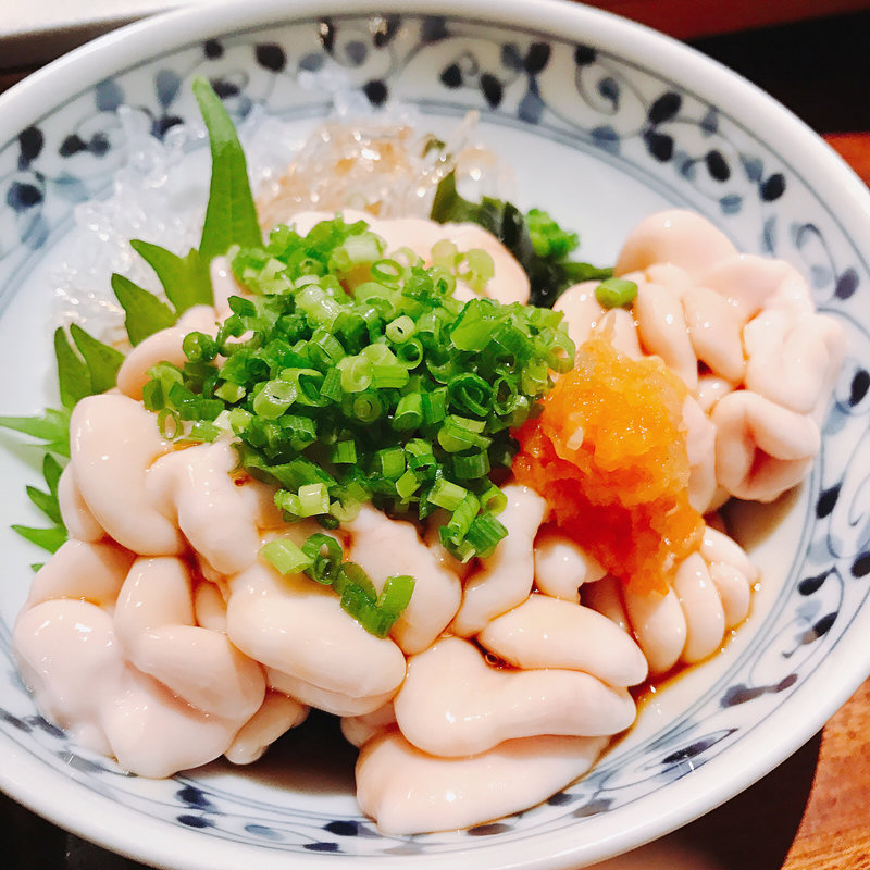 白子ポン酢（冬）(ちゃんこ芝松 中目黒店)