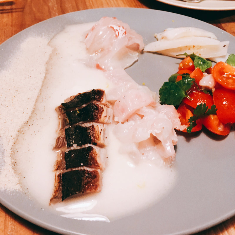 瀬戸内の刺身盛り合わせ(アトリエフジタ)