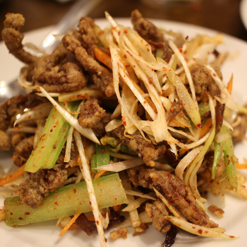 孜然牛肉(謝謝 南口店)