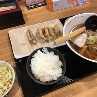 餃子セット(超熟味噌ラーメン あべ乃や （チョウジュクミソラーメン アベノヤ）)